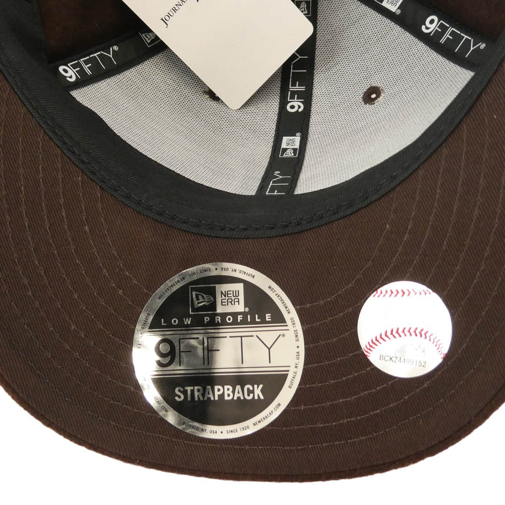 JOURNAL STANDARD ジャーナルスタンダード 別注 LP 9FIFTY Joshua Ellis ジョシュア ベースボール キャップ ブラウン系【極上美品】【中古】