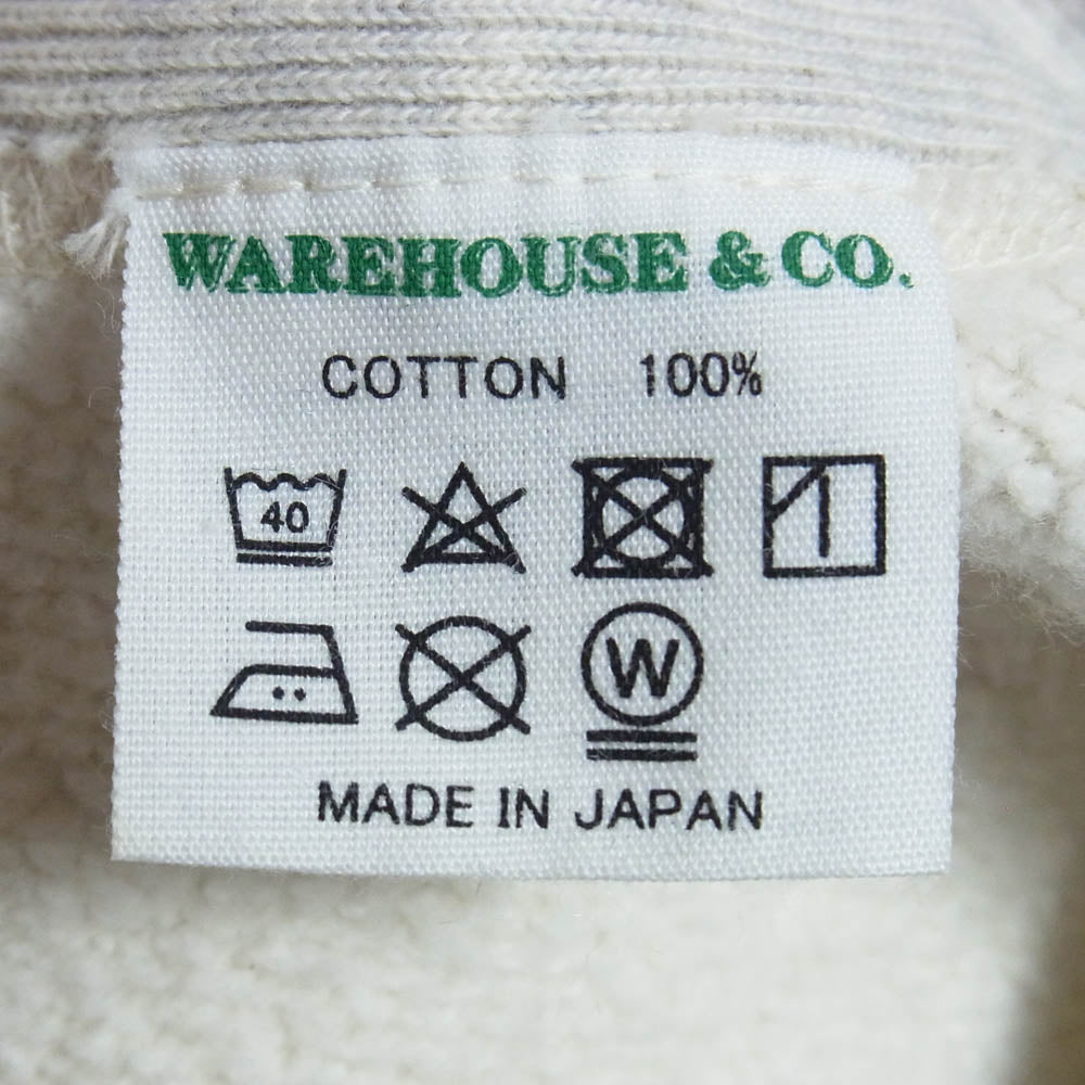 WAREHOUSE ウエアハウス LOT.484 USAFA リバーススタイル フード スウェット パーカー OATMEAL M【中古】