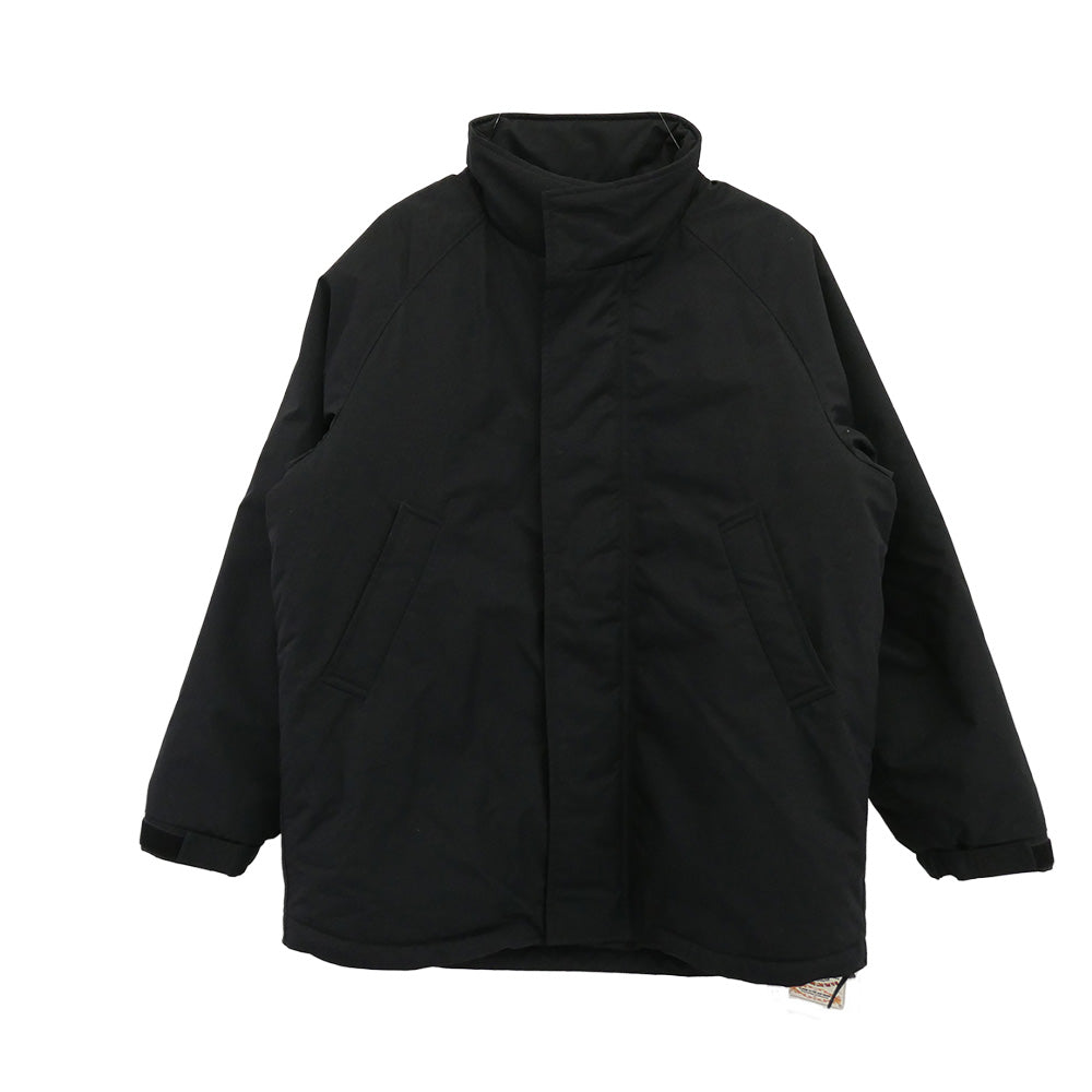 CALEE キャリー 24AW CL-24AW054 TASLAN NYLON PADDED JACKET スタンドカラー パデッド ジャケット ブラック系 M【中古】