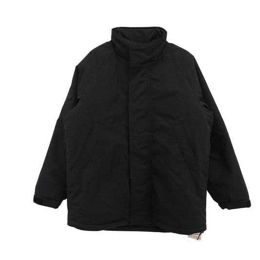 CALEE キャリー 24AW CL-24AW054 TASLAN NYLON PADDED JACKET スタンドカラー パデッド ジャケット ブラック系 M【中古】