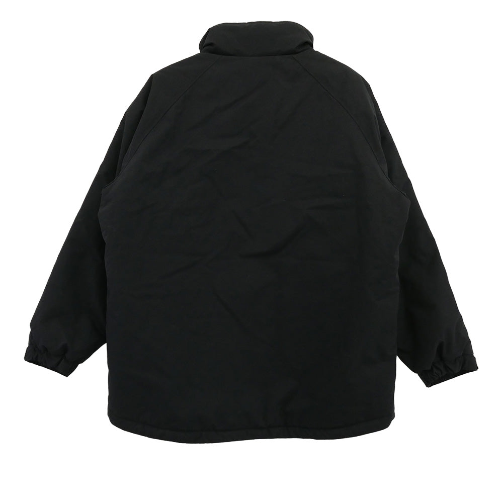 CALEE キャリー 24AW CL-24AW054 TASLAN NYLON PADDED JACKET スタンドカラー パデッド ジャケット ブラック系 M【中古】