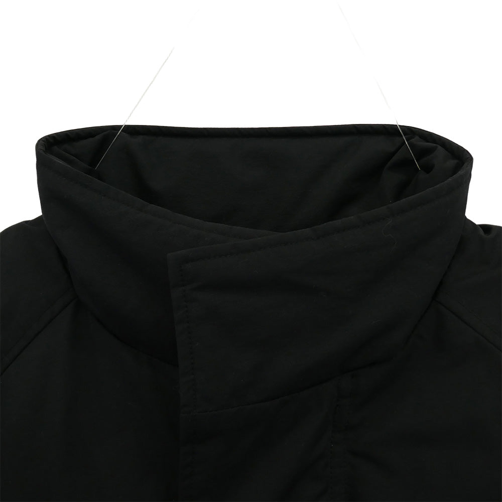 CALEE キャリー 24AW CL-24AW054 TASLAN NYLON PADDED JACKET スタンドカラー パデッド ジャケット ブラック系 M【中古】