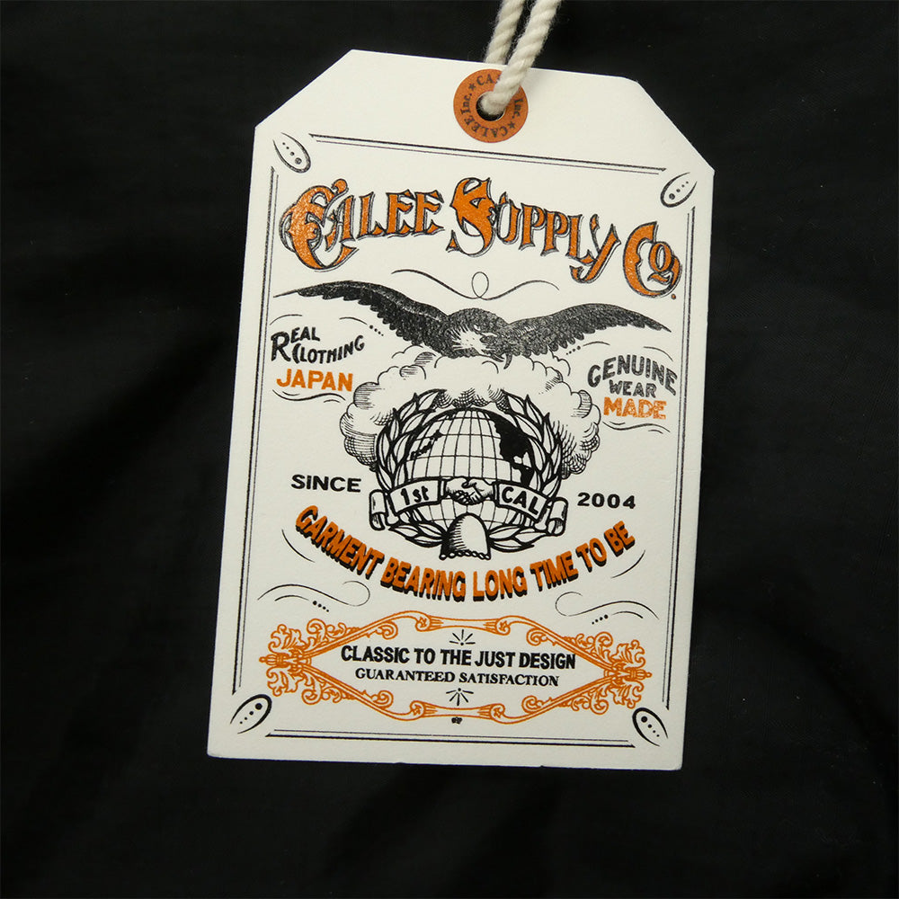 CALEE キャリー 24AW CL-24AW054 TASLAN NYLON PADDED JACKET スタンドカラー パデッド ジャケット ブラック系 M【中古】