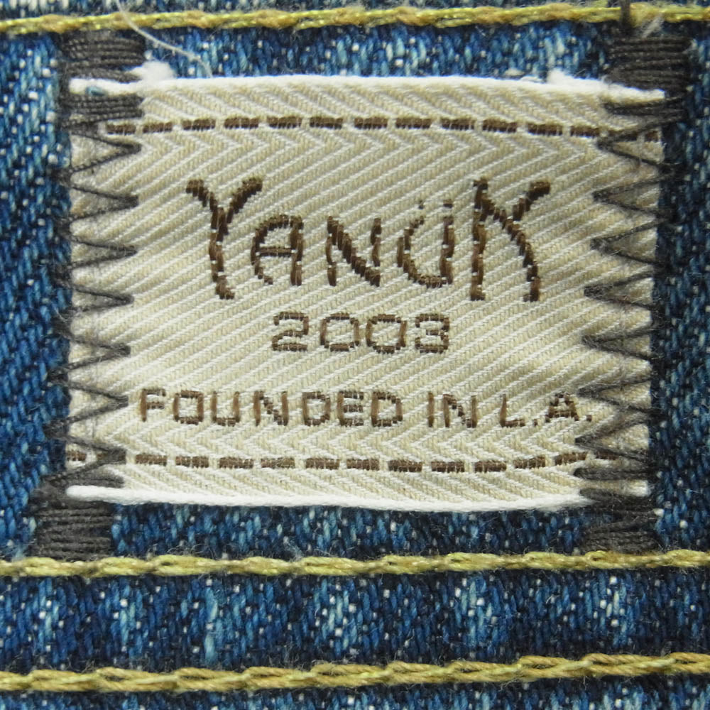 YANUK ヤヌーク 57291001 VINCENT ヴィンセント スリムテーパード ジーンズ デニム パンツ インディゴブルー系 OBL 29【中古】
