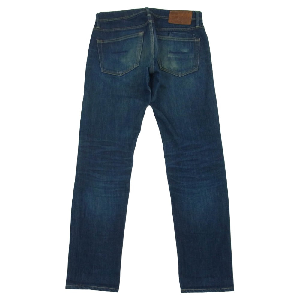 YANUK ヤヌーク 57263030 VINCENT ヴィンセント スリムテーパード ジーンズ デニム パンツ インディゴブルー系 IND 29【中古】