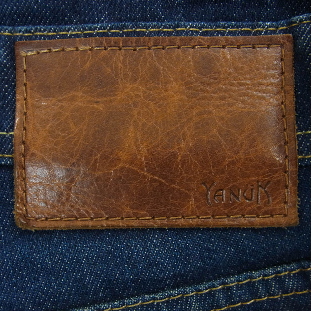 YANUK ヤヌーク 57263030 VINCENT ヴィンセント スリムテーパード ジーンズ デニム パンツ インディゴブルー系 IND 29【中古】