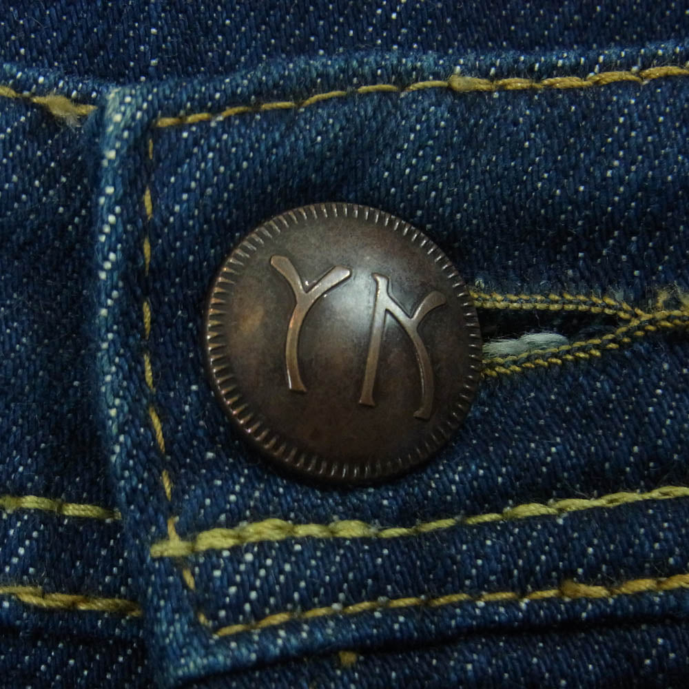 YANUK ヤヌーク 57263030 VINCENT ヴィンセント スリムテーパード ジーンズ デニム パンツ インディゴブルー系 IND 29【中古】