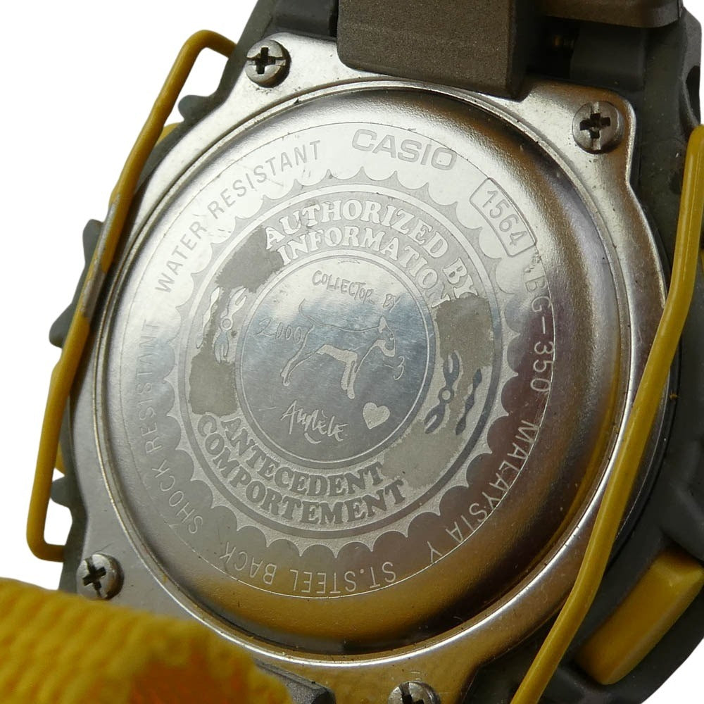 G-SHOCK ジーショック BG-350AB-9T Baby-G ベイビーG 腕時計 ウォッチ イエロー系 シルバー系【中古】