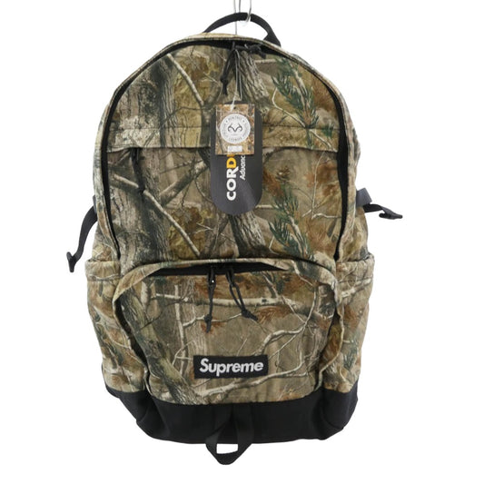 Supreme シュプリーム 25FW denim Backpack Real Tree Camo リアルツリー APカモ カモフラ リュック バックパック カーキ系 マルチカラー系【極上美品】【中古】