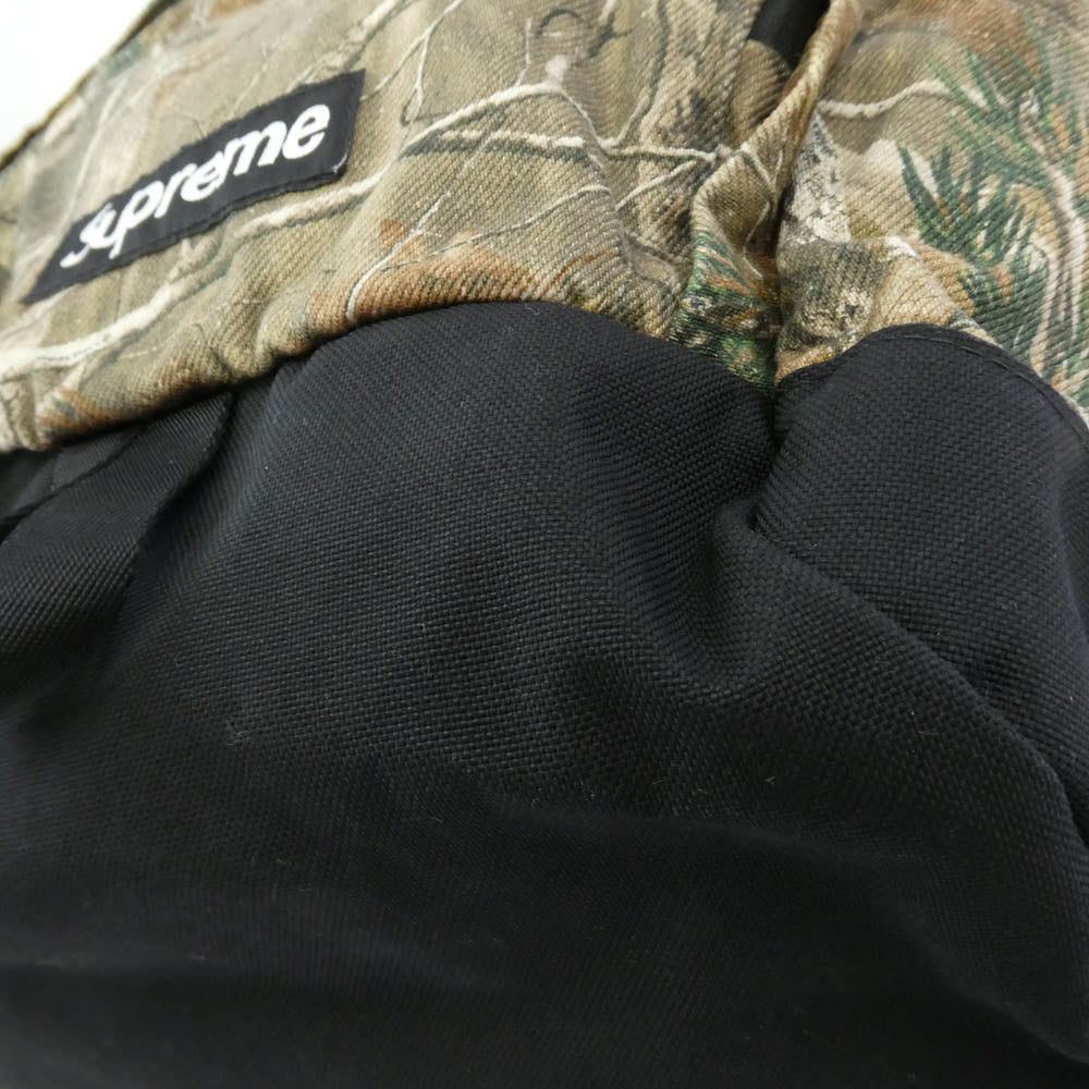Supreme シュプリーム 25FW denim Backpack Real Tree Camo リアルツリー APカモ カモフラ リュック バックパック カーキ系 マルチカラー系【極上美品】【中古】