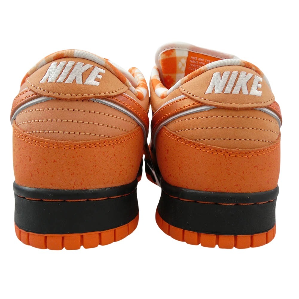 NIKE ナイキ FD8776-800 Concepts コンセプツ SB Dunk Low SP Orange Lobster ナイキ SB ダンク ロー SP オレンジロブスター スニーカー オレンジ系 27cm【極上美品】【中古】