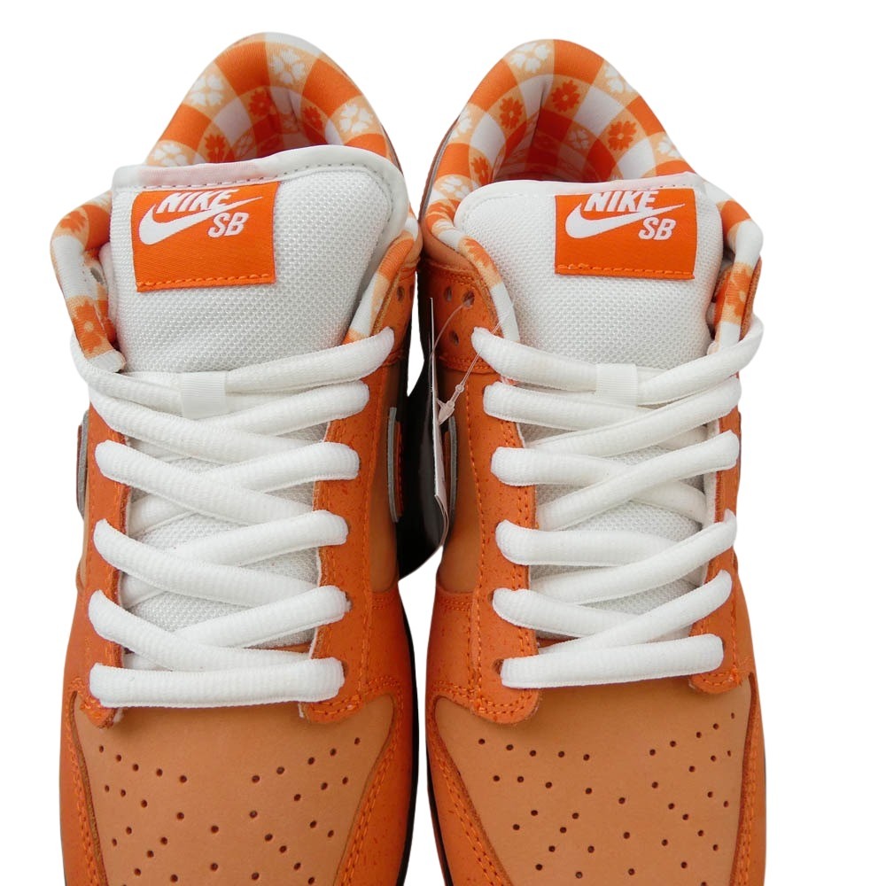 NIKE ナイキ FD8776-800 Concepts コンセプツ SB Dunk Low SP Orange Lobster ナイキ SB ダンク ロー SP オレンジロブスター スニーカー オレンジ系 27cm【極上美品】【中古】