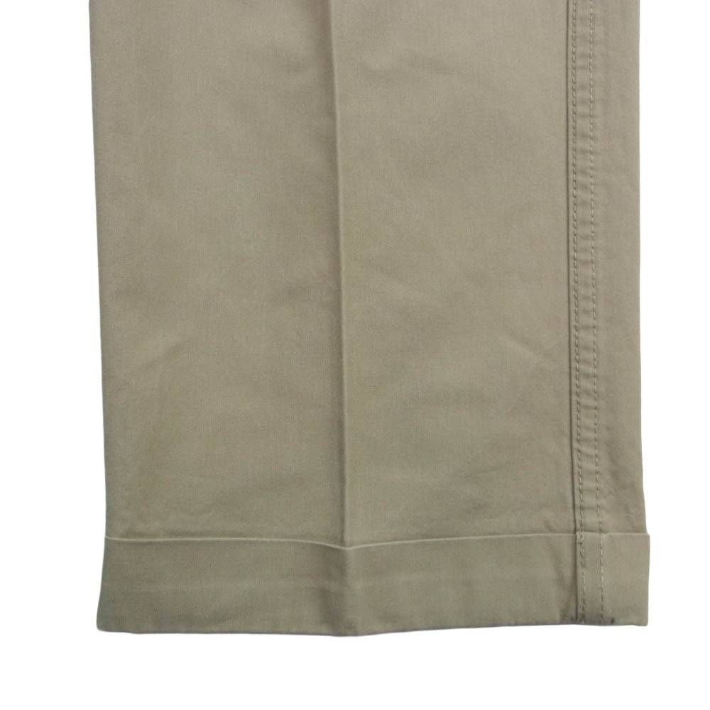 VISVIM ビズビム 19SS 119105008008 CAMUS BRACES PANTS WD カミュブ レイス パンツ サスペンダー付 ベージュ系 2【中古】