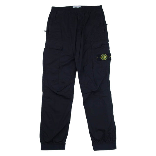 STONE ISLAND ストーンアイランド 741531303 CARGO JOGGER PANT ガーメントダイ カーゴパンツ ジョガーパンツ ブラック系 W31【中古】