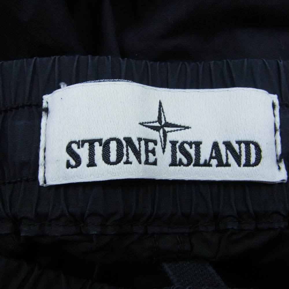 STONE ISLAND ストーンアイランド 741531303 CARGO JOGGER PANT ガーメントダイ カーゴパンツ ジョガーパンツ ブラック系 W31【中古】