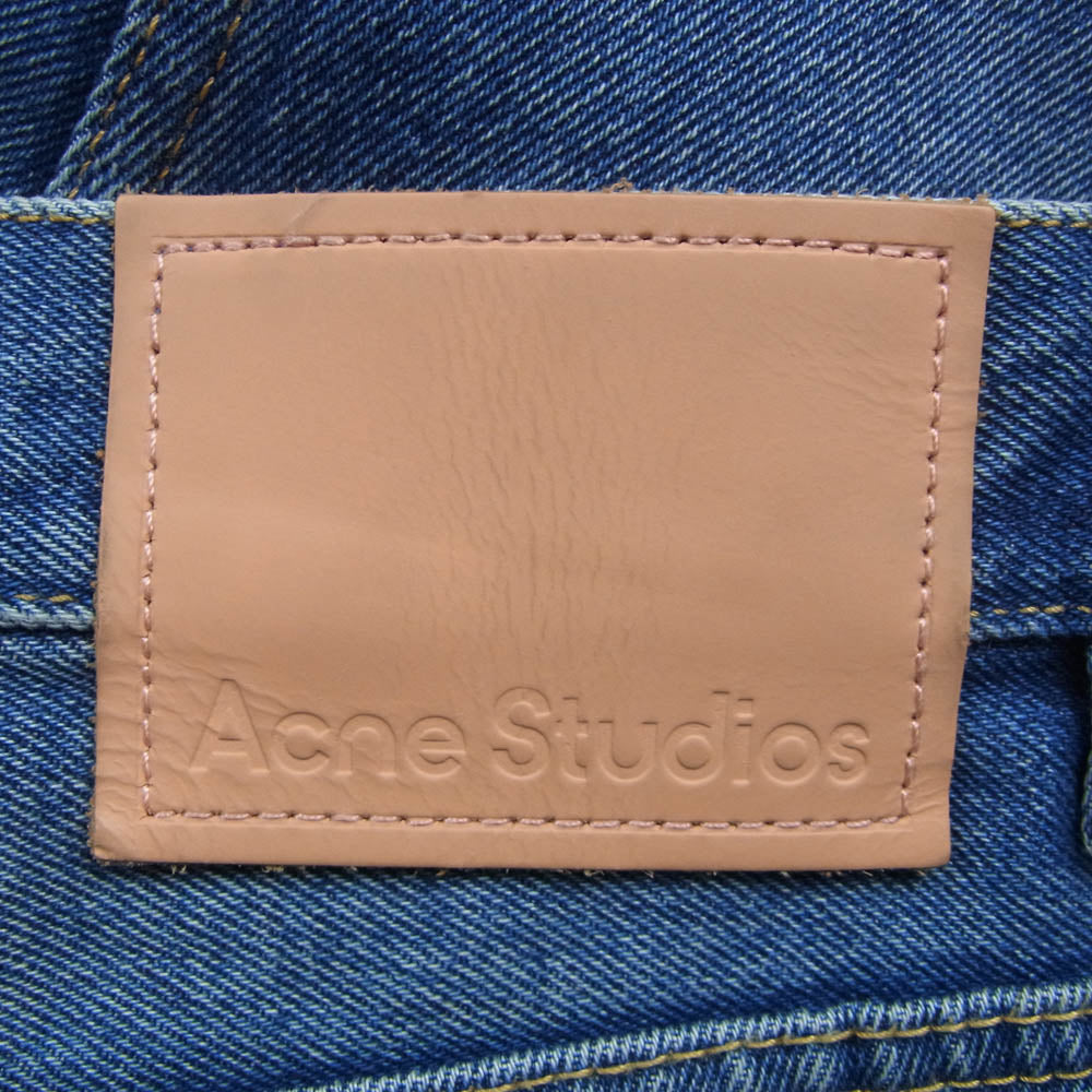 ACNE STUDIOS アクネストゥディオズ 2021M Vintage Blue ルーズフィット デニムパンツ ジーンズ インディゴブルー系 EUR33 32【中古】