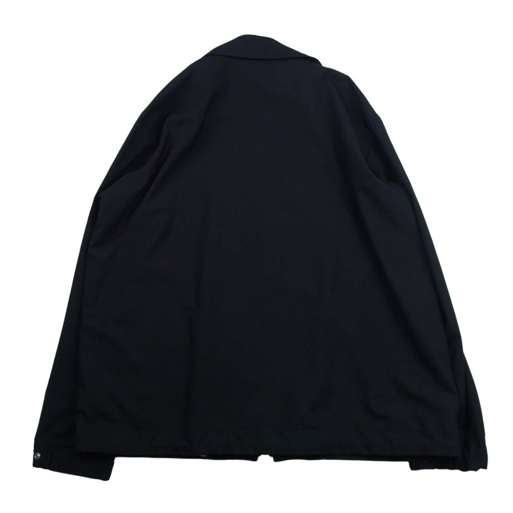 Sacai サカイ 23-0744S x Mercedes-AMG メルセデスエーエムジー ウール レーヨン スナップボタン ジップアップ シャツジャケット ブルゾン ブラック系 3【美品】【中古】