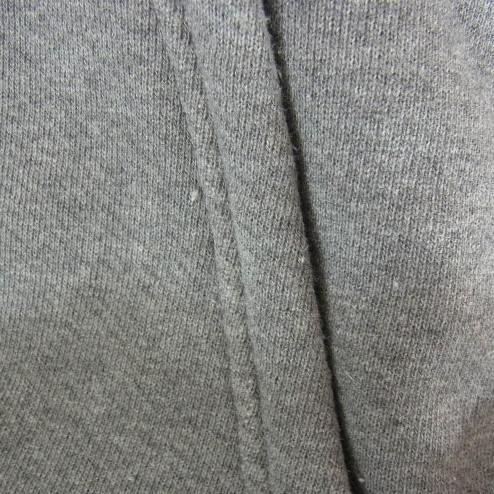 OFF-WHITE オフホワイト 24SS OMBB085S24FLE014 23 Varsity Skate Hoodie ナンバリングロゴ アームプリント オーバーサイズ ヘビー スウェット プルオーバーパーカー フーディー グレー系 XL【中古】