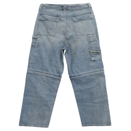 Supreme シュプリーム 25AW Zip-Off Utility Pant ジップオフ ユーティリティ デニム カーゴ パンツ インディゴブルー系 36 185/94A【中古】