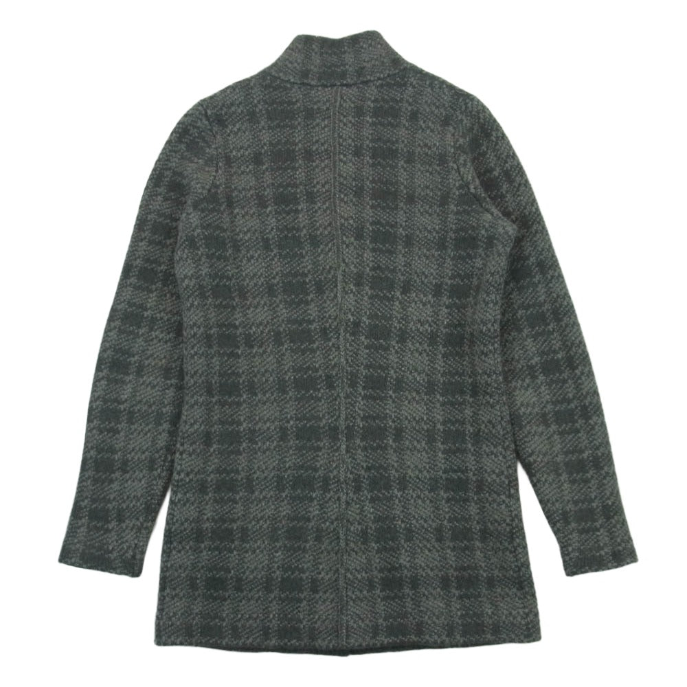 ファルコネリ MERINO Wool Alpaca Coat ウール アルパカ ニット コート グレー系 46【中古】