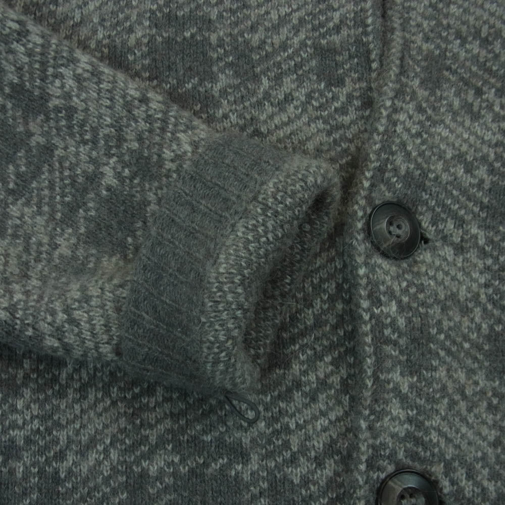 ファルコネリ MERINO Wool Alpaca Coat ウール アルパカ ニット コート グレー系 46【中古】