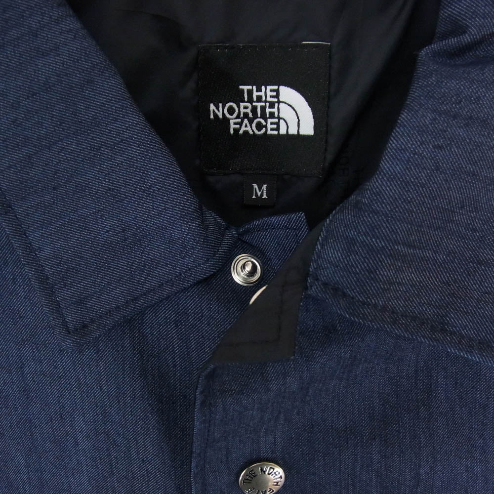 THE NORTH FACE ノースフェイス NP12042 GTX DENIM COACH JACKET デニム コーチ ジャケット インディゴブルー系 M【新古品】【未使用】【中古】