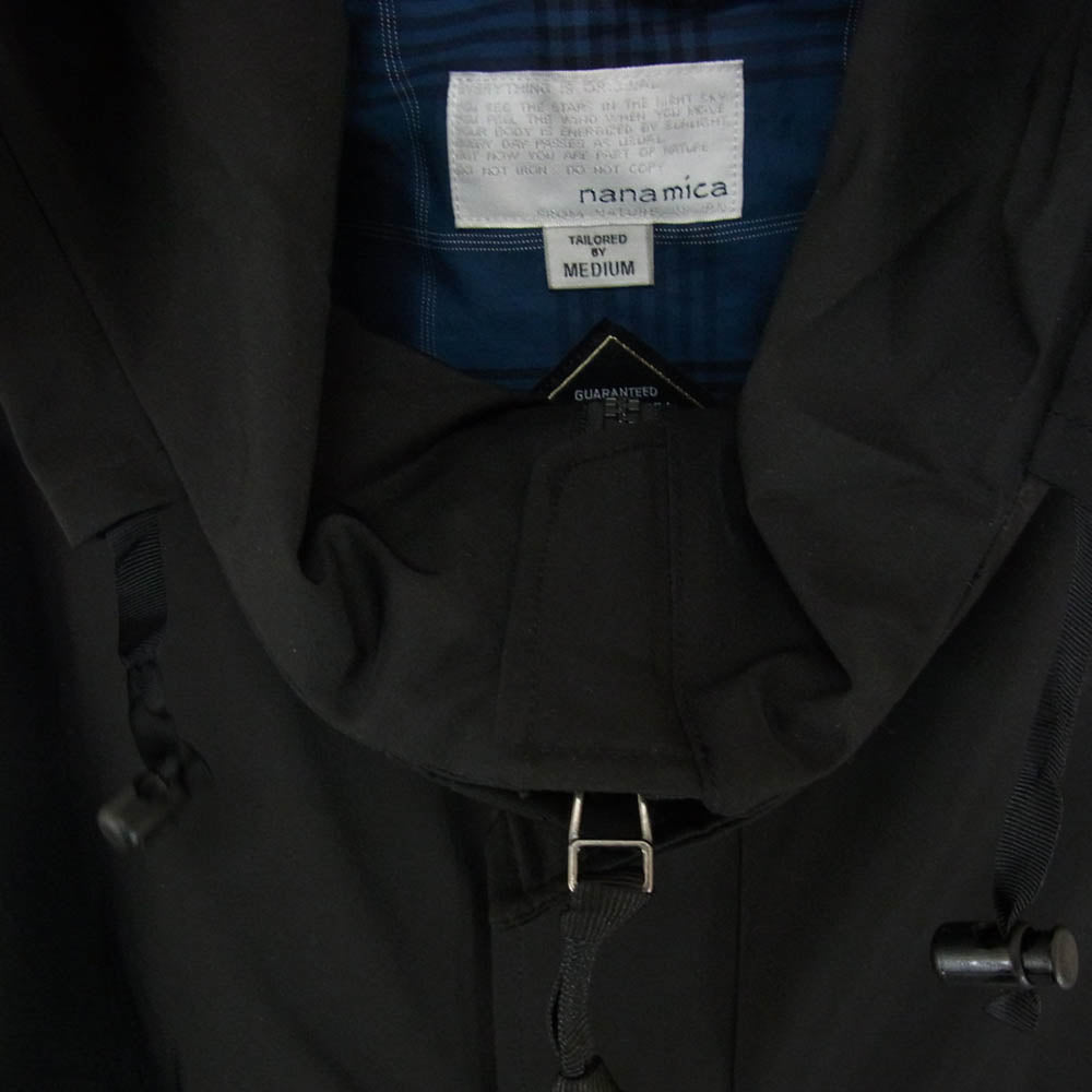 nanamica ナナミカ SUAF366 2L GORE-TEX Cruiser Jacket ゴアテックス クルーザー ジャケット ブラック系 M【新古品】【未使用】【中古】