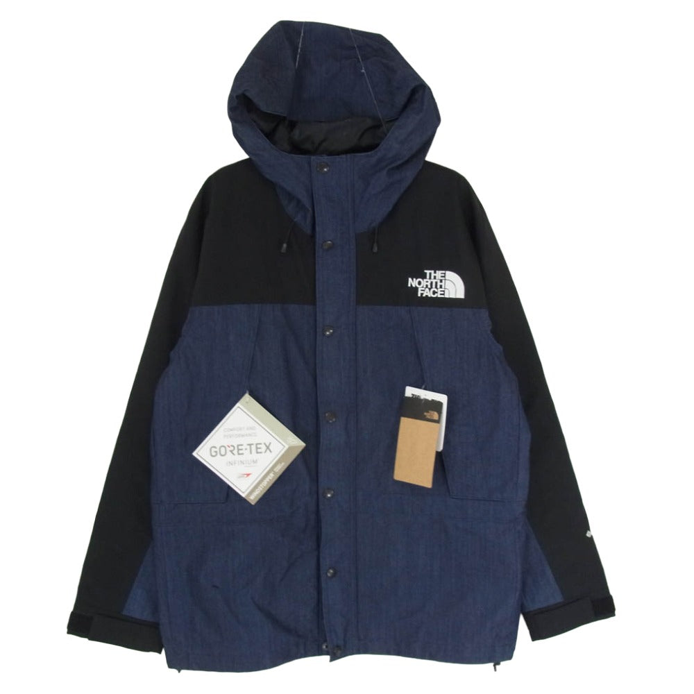 THE NORTH FACE ノースフェイス NP12032 Mountain Light Denim Jacket マウンテン ライト デニム ジャケット インディゴブルー系 M【極上美品】【中古】