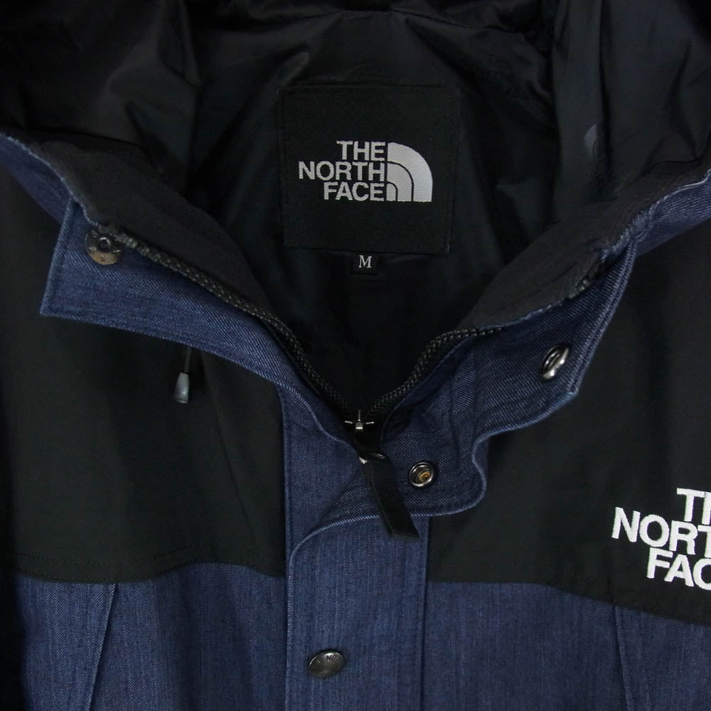THE NORTH FACE ノースフェイス NP12032 Mountain Light Denim Jacket マウンテン ライト デニム ジャケット インディゴブルー系 M【極上美品】【中古】