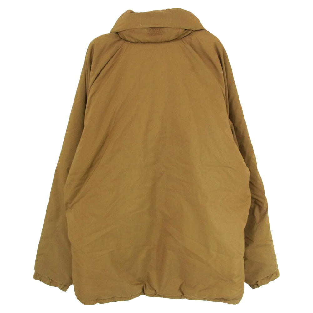 アメリカ海兵隊 8415-01-555-1241 WILDTHINGS製 USMC HAPPY SUIT ECWCS LEVEL7 GEN3 PRIMALOFT エクワックス プリマロフト ミリタリー ジャケット ブラウン系 XS【中古】