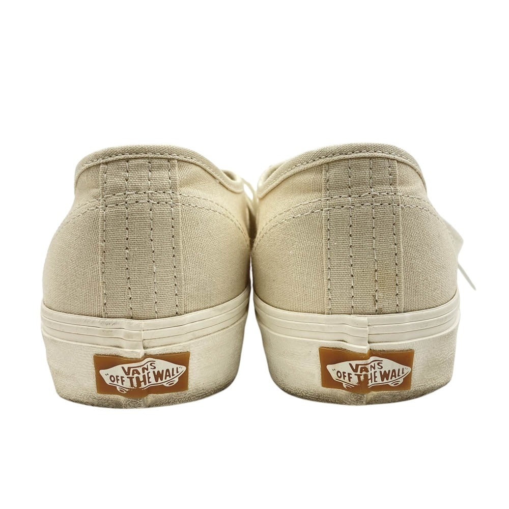VANS バンズ AUTHENTIC VR3 SF DUSTY オーセンティック ブイアールスリー エスエフ ダスティ ローカット スニーカー シューズ ベージュ系 27cm【中古】