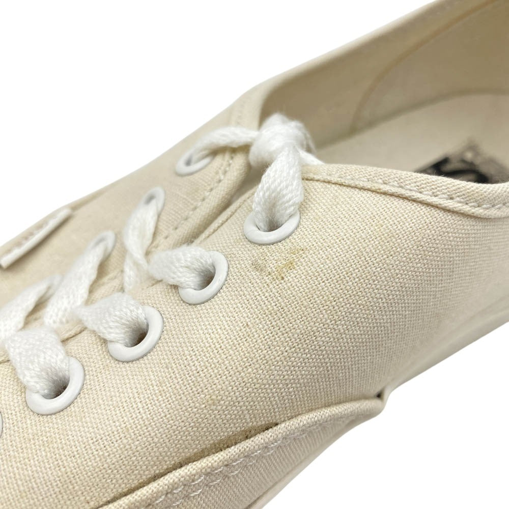 VANS バンズ AUTHENTIC VR3 SF DUSTY オーセンティック ブイアールスリー エスエフ ダスティ ローカット スニーカー シューズ ベージュ系 27cm【中古】