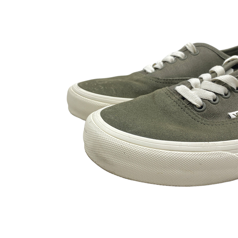 VANS バンズ 669080-0001 AUTHENTIC VR3 SF DUSTY OLIVE オーセンティック ブイアールスリー エスエフ ダスティ オリーブ ローカット スニーカー シューズ モスグリーン系 26.5cm【中古】