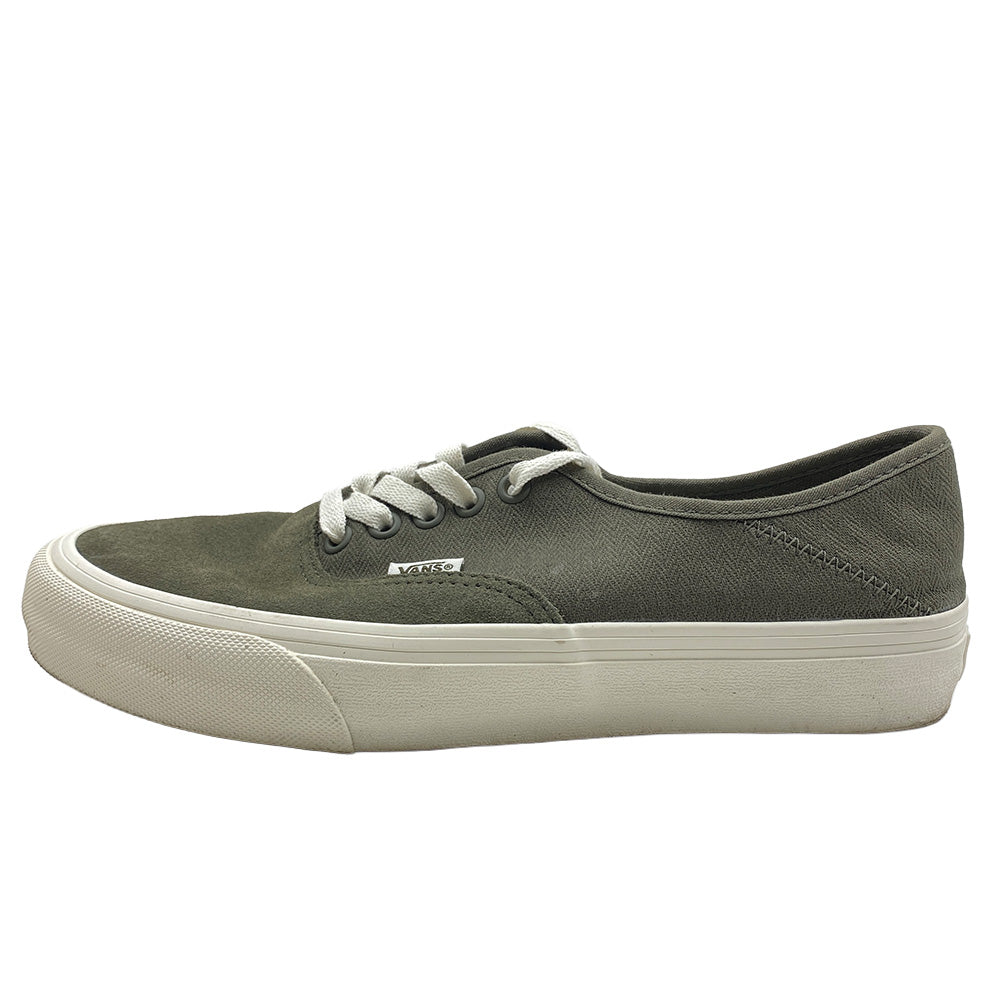 VANS バンズ 669080-0001 AUTHENTIC VR3 SF DUSTY OLIVE オーセンティック ブイアールスリー エスエフ ダスティ オリーブ ローカット スニーカー シューズ モスグリーン系 26.5cm【中古】