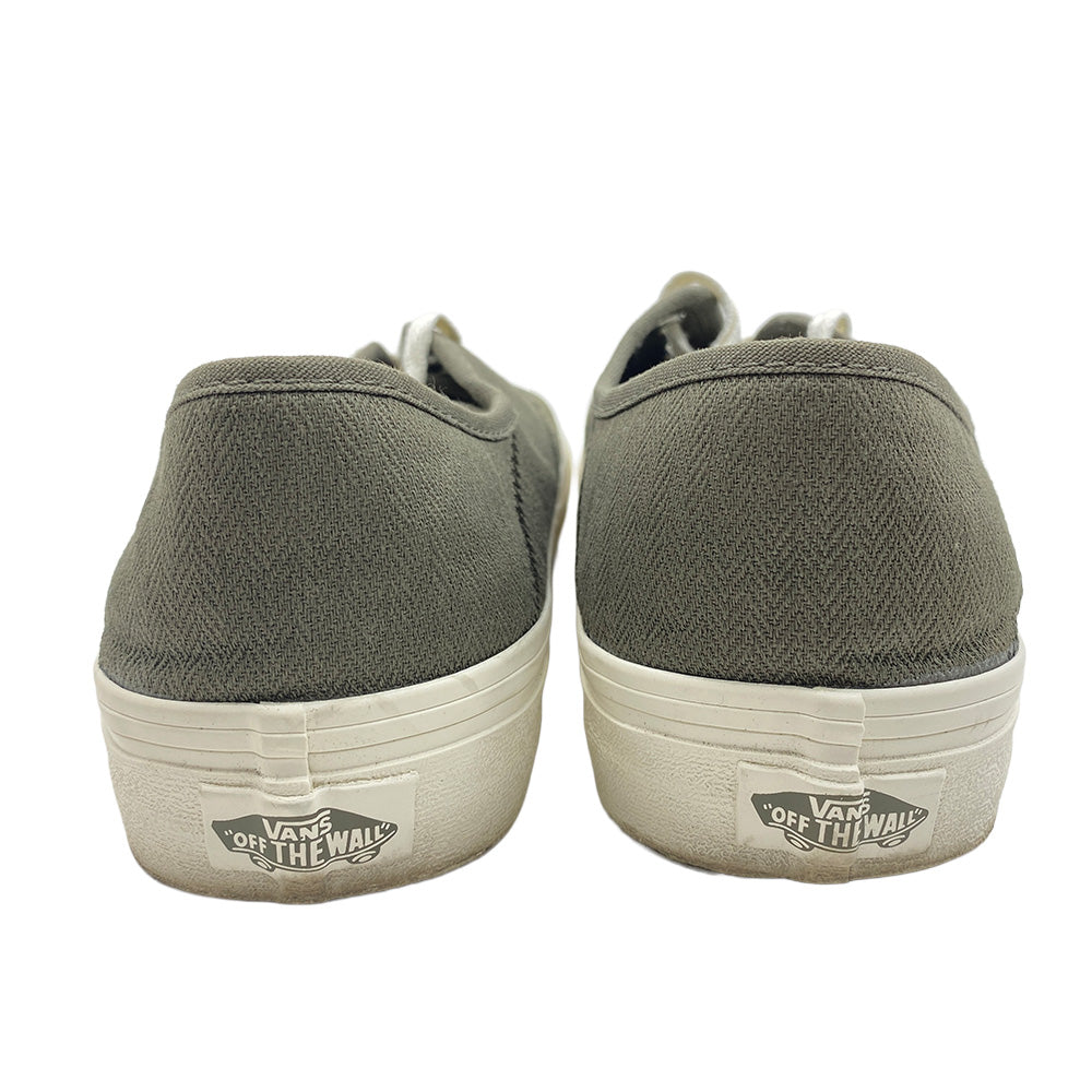 VANS バンズ 669080-0001 AUTHENTIC VR3 SF DUSTY OLIVE オーセンティック ブイアールスリー エスエフ ダスティ オリーブ ローカット スニーカー シューズ モスグリーン系 26.5cm【中古】