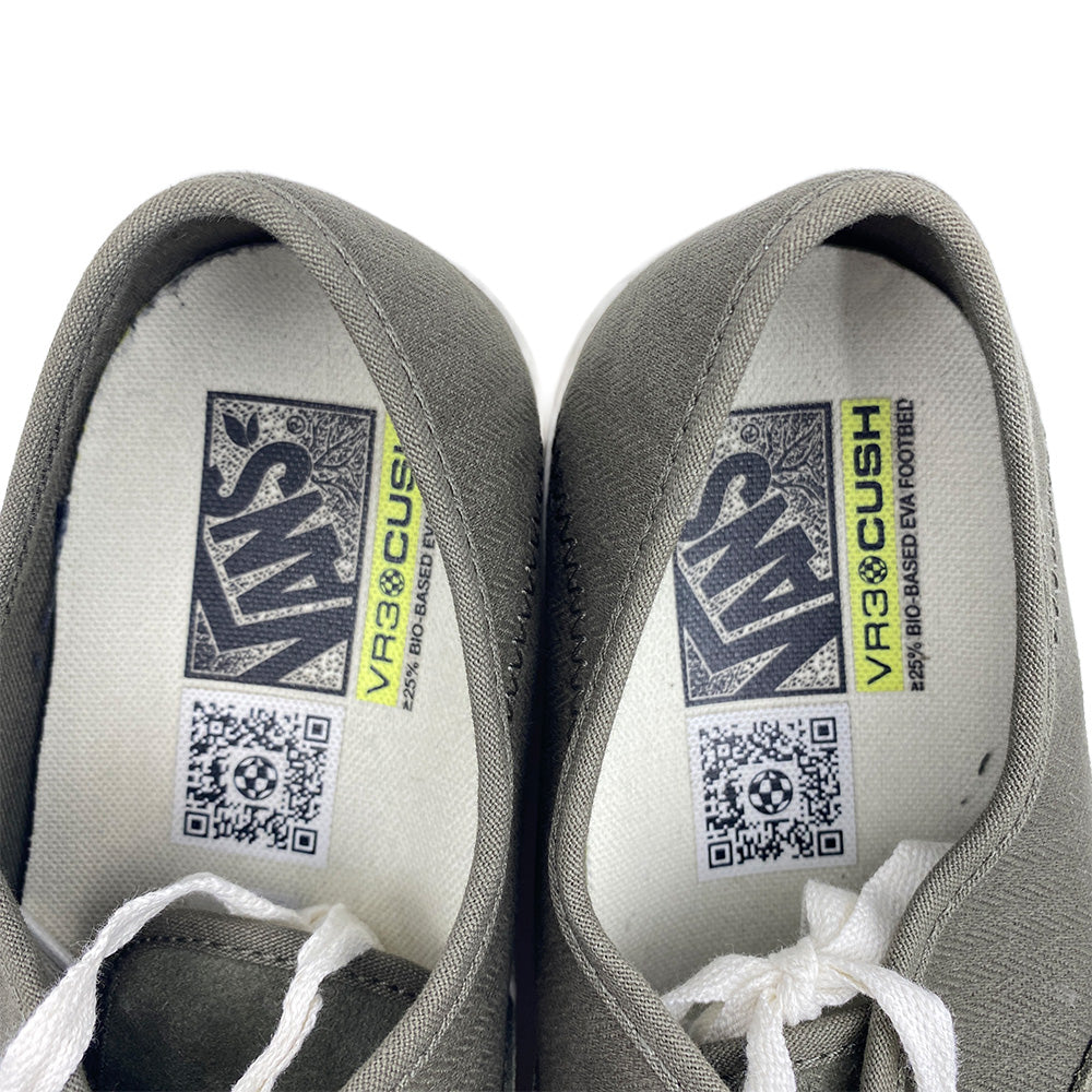 VANS バンズ 669080-0001 AUTHENTIC VR3 SF DUSTY OLIVE オーセンティック ブイアールスリー エスエフ ダスティ オリーブ ローカット スニーカー シューズ モスグリーン系 26.5cm【中古】