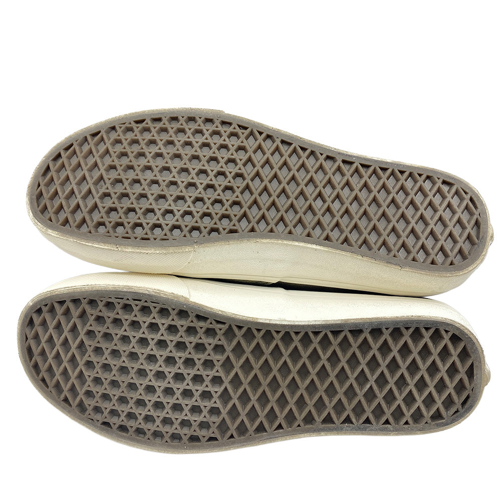 VANS バンズ 669080-0001 AUTHENTIC VR3 SF DUSTY OLIVE オーセンティック ブイアールスリー エスエフ ダスティ オリーブ ローカット スニーカー シューズ モスグリーン系 26.5cm【中古】