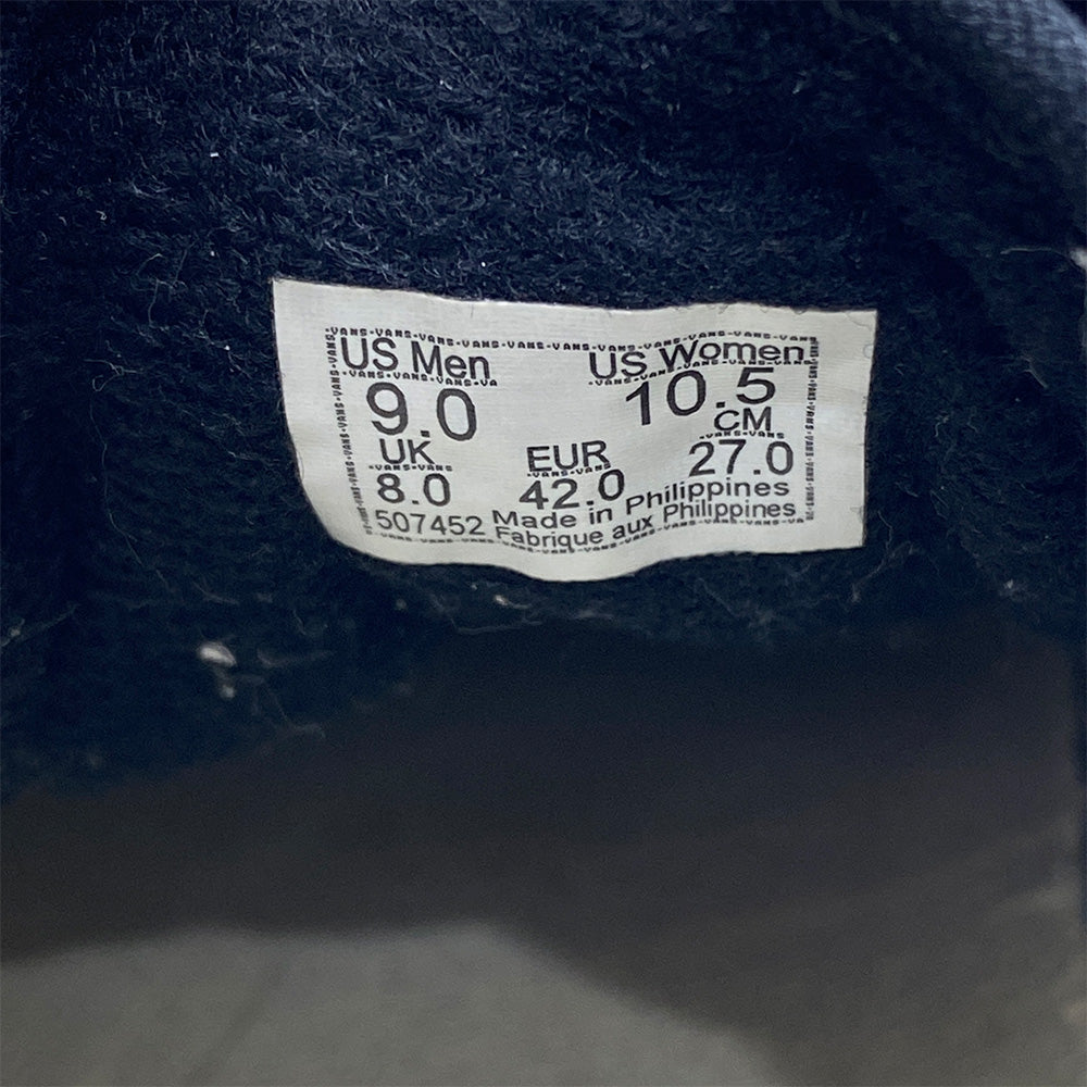 VANS バンズ OLD SKOOL BLACK BLACK オールドスクール ブラックブラック ローカット スニーカー シューズ ブラック系 27cm【中古】