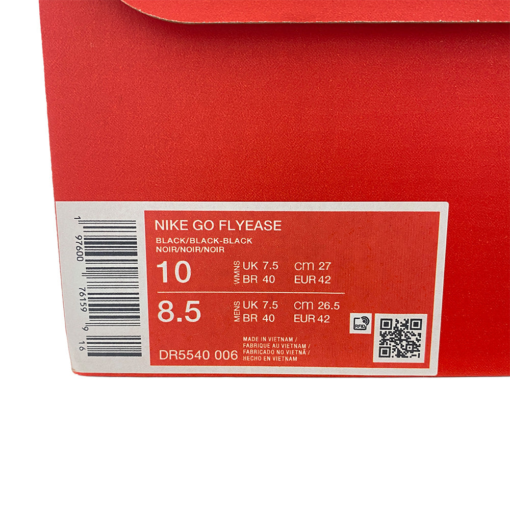 NIKE ナイキ DR5540-006 Women's Go FlyEase Triple Black ウィメンズ ゴー フライ イーズ トリプルブラック ローカット スニーカー シューズ ブラック系 27cm【中古】