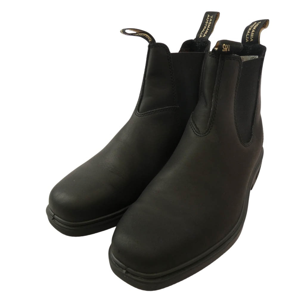 ブランドストーン 063 ELASTIC SIDED BOOTS DRESS エラスティック サイディド ブーツ ドレス サイド ゴア ブーツ シューズ ブラック系 UK7【中古】