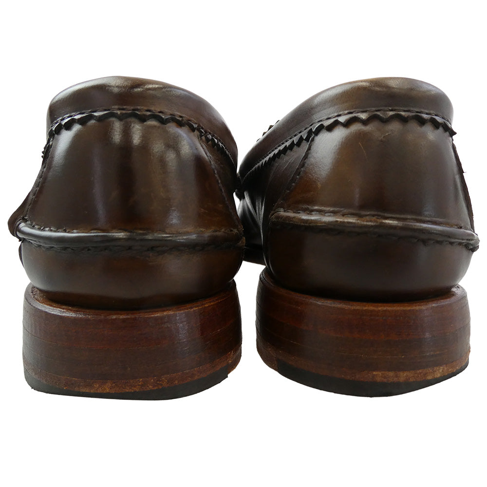 ランコート AI90657 BEEFROLL PENNY LOAFER ペニー ローファー シューズ ブラウン系【中古】