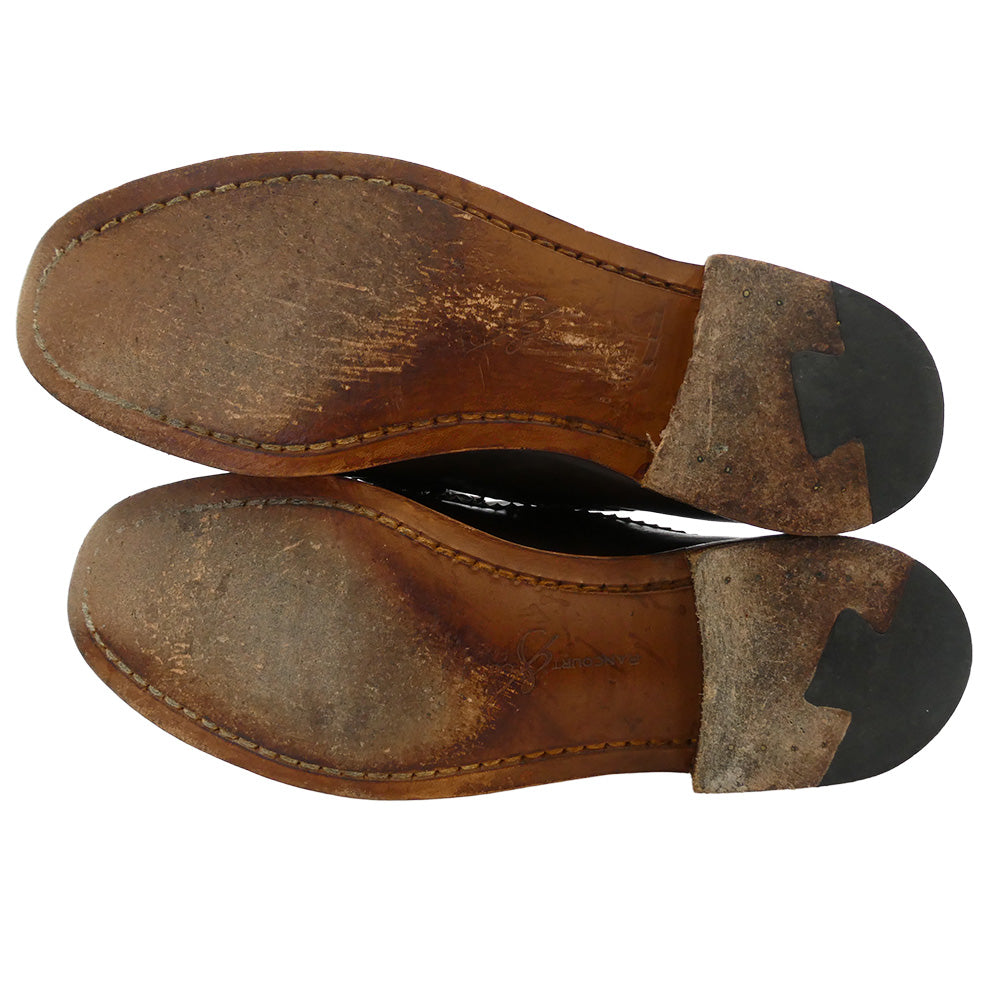 ランコート AI90657 BEEFROLL PENNY LOAFER ペニー ローファー シューズ ブラウン系【中古】