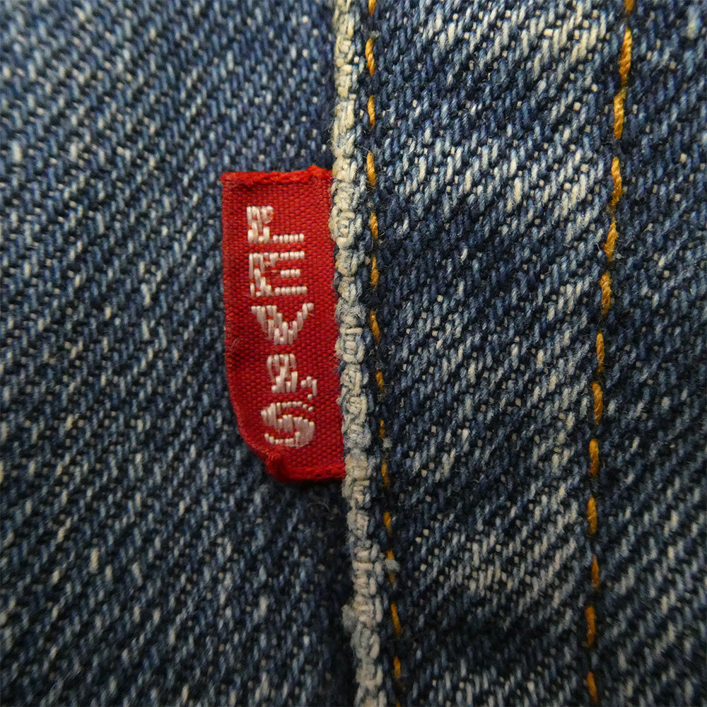 Levi's リーバイス 501 66前期 両面BIGE ビッグE ボタン裏6 ボタンフライ デニムパンツ ジーンズ インディゴブルー系 サイズ不明【中古】