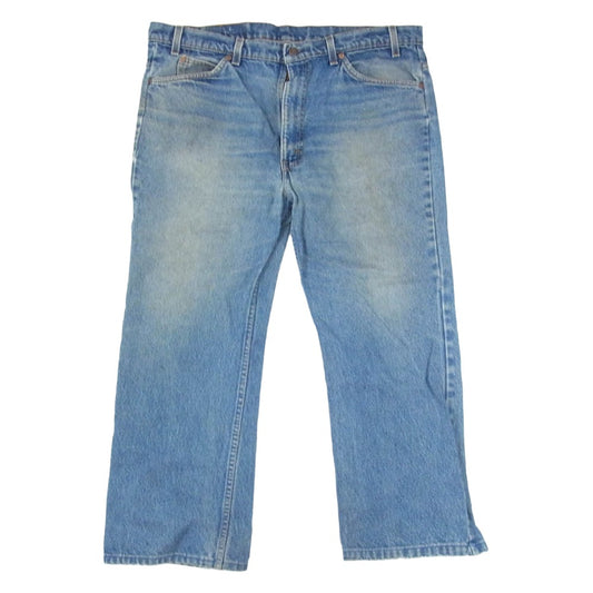 Levi's リーバイス 517 オレンジタブ ボタン裏刻印575 デニム パンツ インディゴブルー系 40【中古】