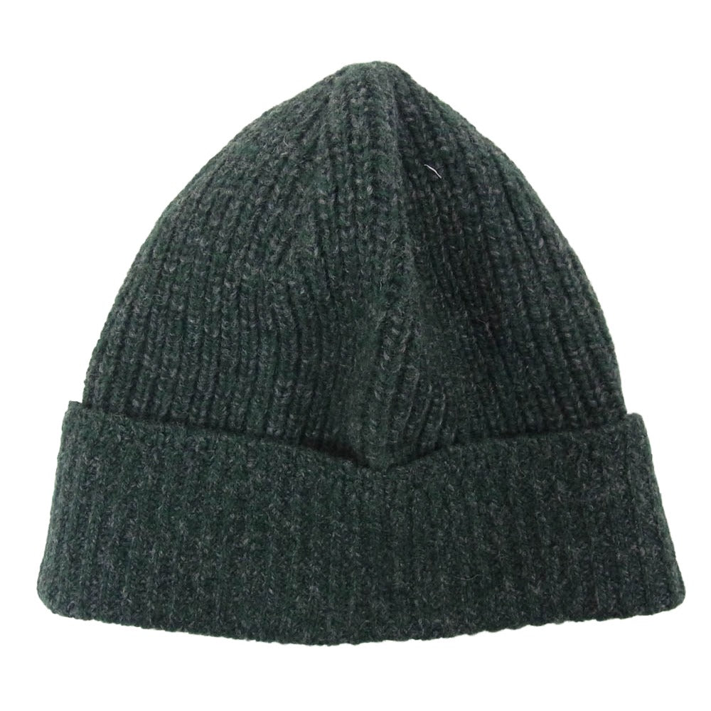 NEIGHBORHOOD ネイバーフッド 25AW 252FUNH-HT01 JP BEANIE ジープ ビーニー ニット キャップ グリーン系 F【極上美品】【中古】