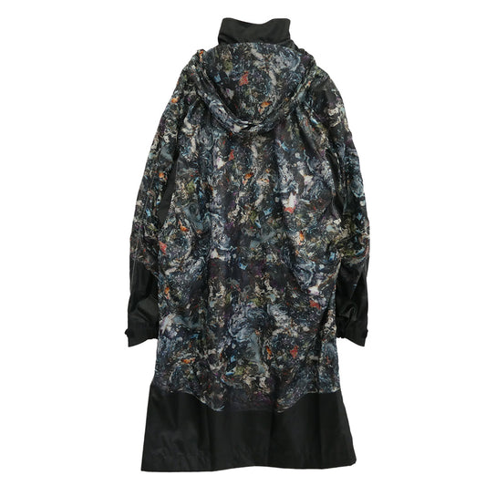 and wander アンドワンダー 574-0221007 stone printed rip coat リフレクター ストーン プリント リップ コート マルチカラー系 2【極上美品】【中古】