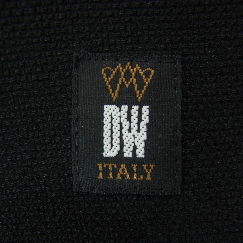 DESIGNWORKS デザインワークス 0338-06-80001 イタリア製 ORBIUM DWライン ウール テーラード ジャケット ブラック系 44【極上美品】【中古】