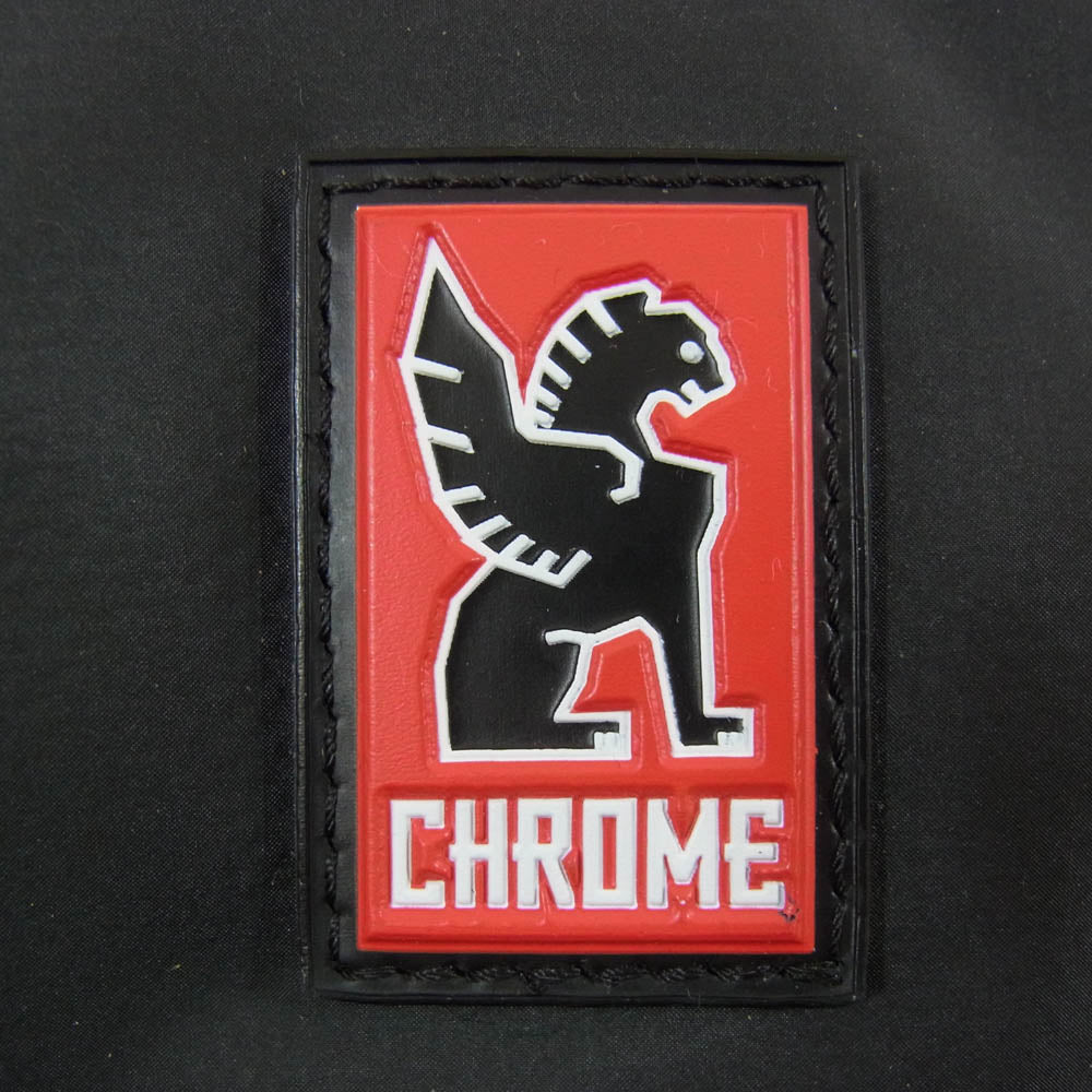 クローム ウエストポーチ ボディバッグ ヒップバッグ ブラック系【極上美品】【中古】