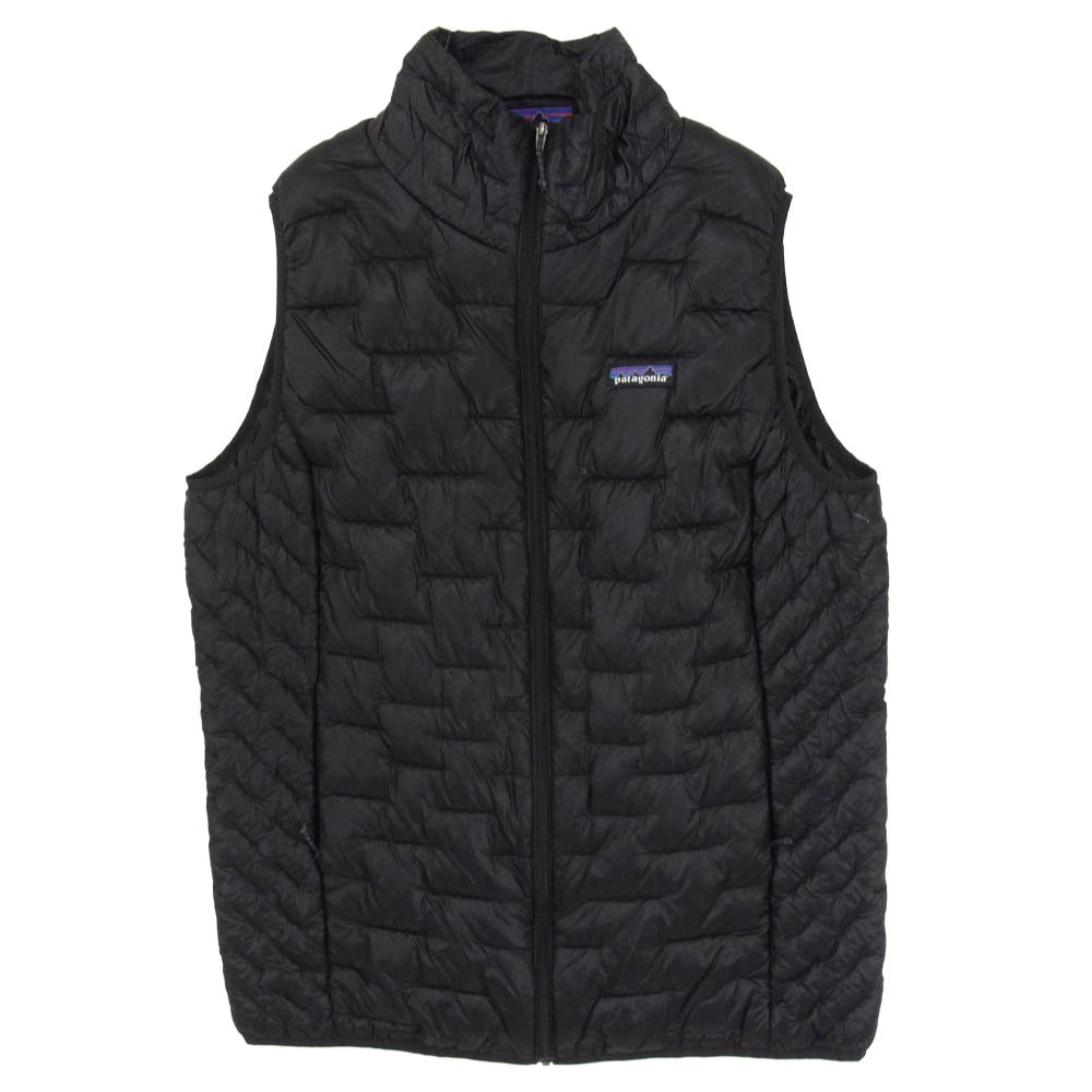 patagonia パタゴニア 19AW 84090 Micro Puff Vest マイクロ パフ 中綿 ベスト ブラック系 XL【中古】
