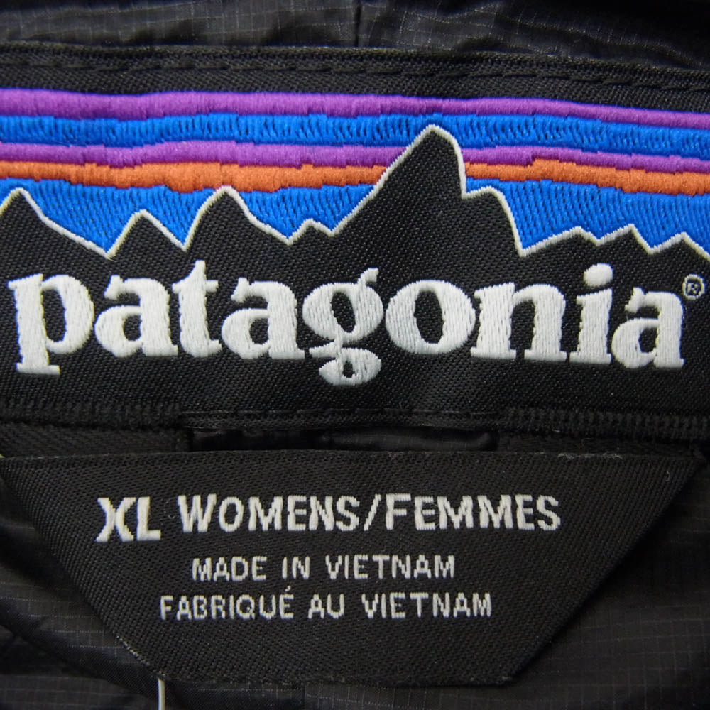 patagonia パタゴニア 19AW 84090 Micro Puff Vest マイクロ パフ 中綿 ベスト ブラック系 XL【中古】